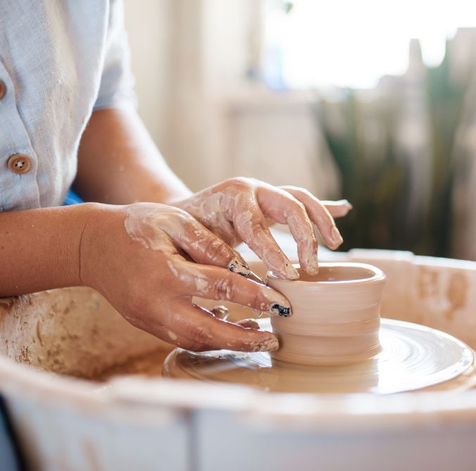Obraz warsztatu toczenie na kole